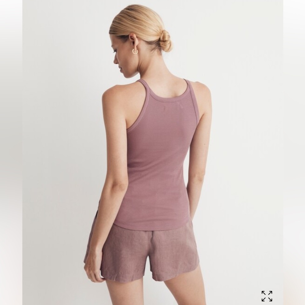 Madewell Supima Rib '90s Tank - Picture 2 of 6